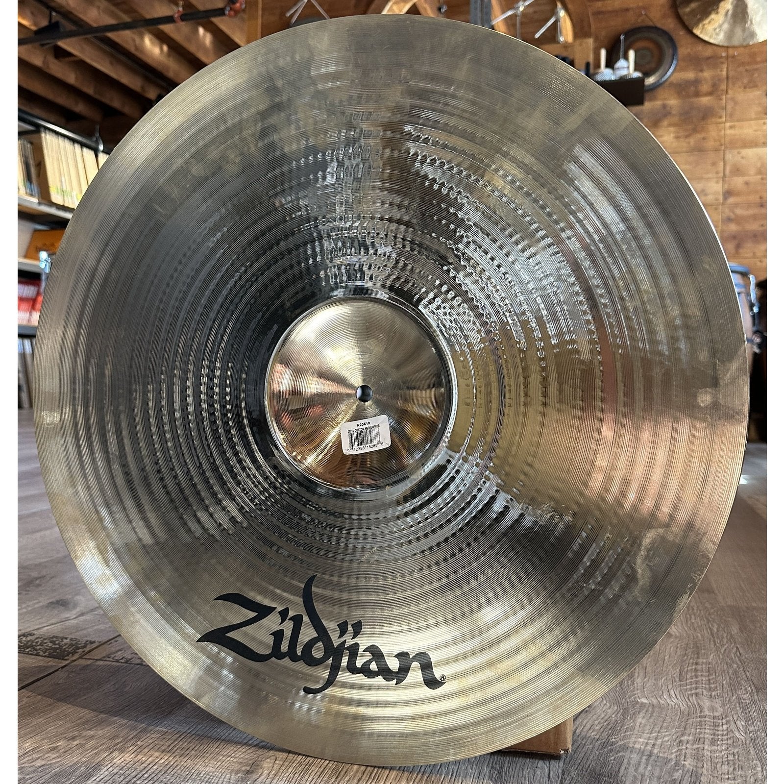 Used Zildjian A Custom Medium Ride Cymbal 20"