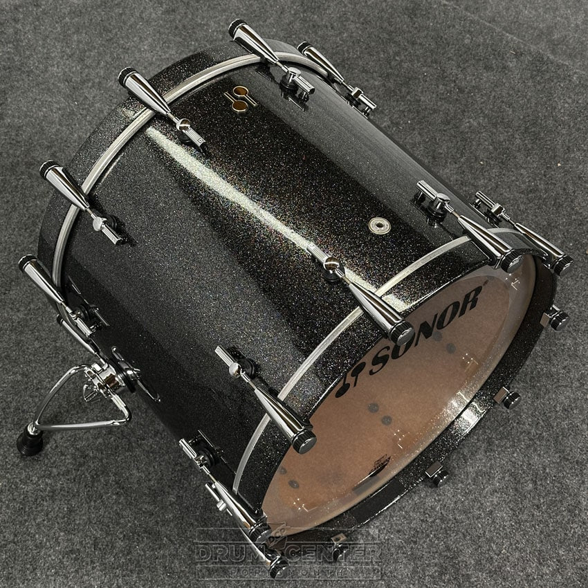 Sonor SQ2 Beech 5pc Drum Set Black Sparkle Gloss - Drum Center Of Portsmouth