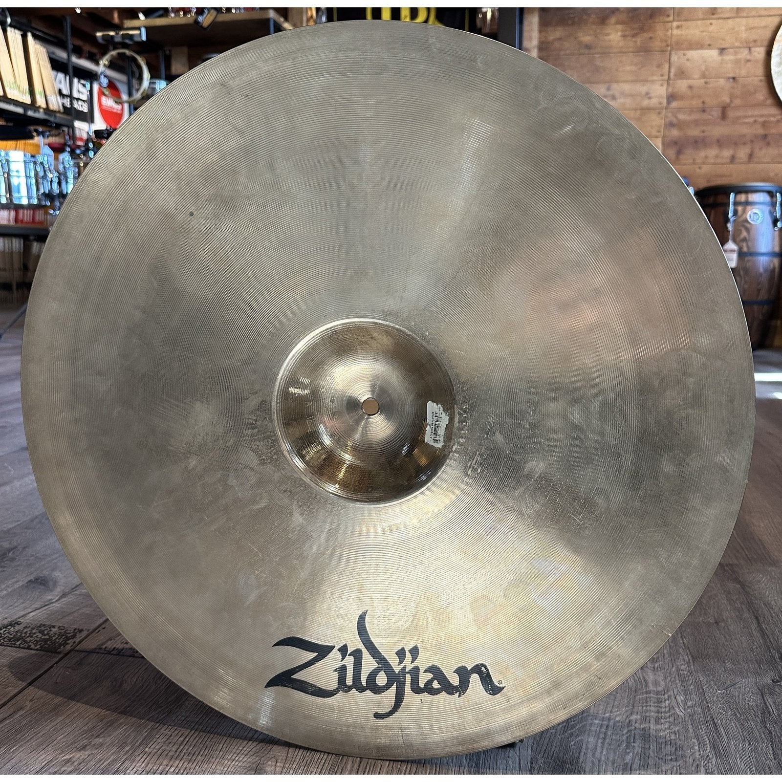 Used Zildjian A Custom Medium Ride Cymbal 21"
