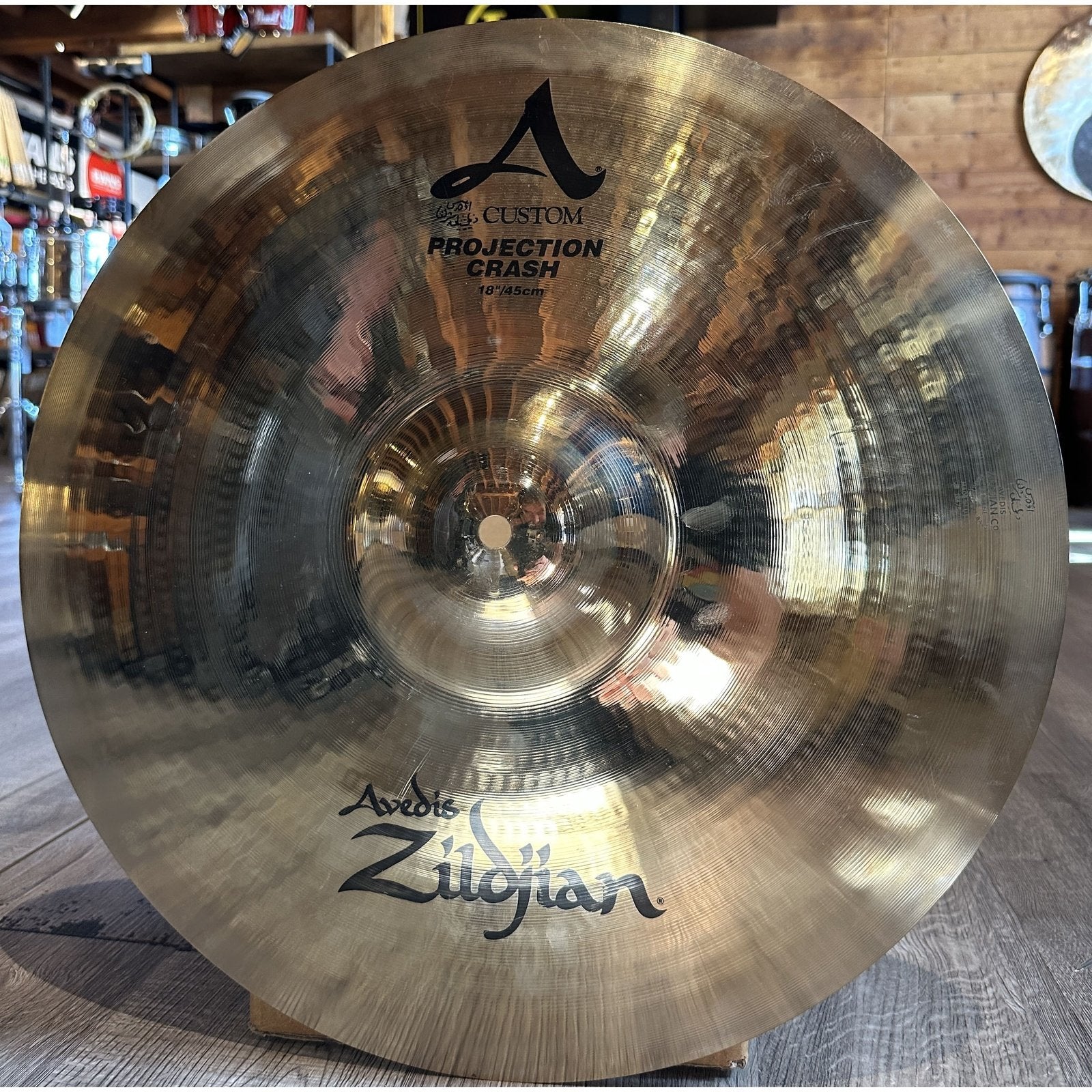 Used Zildjian A Custom Projection Crash Cymbal 18"