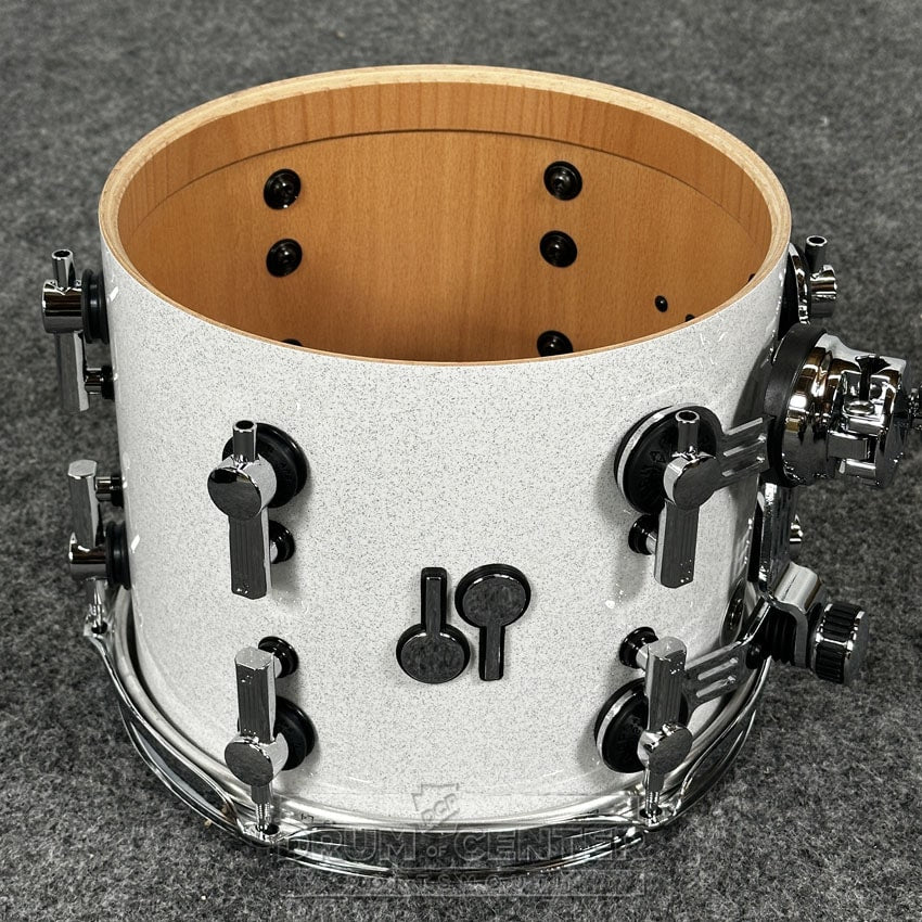 Sonor SQ2 Beech 5pc Drum Set White Sparkle Gloss - Drum Center Of Portsmouth