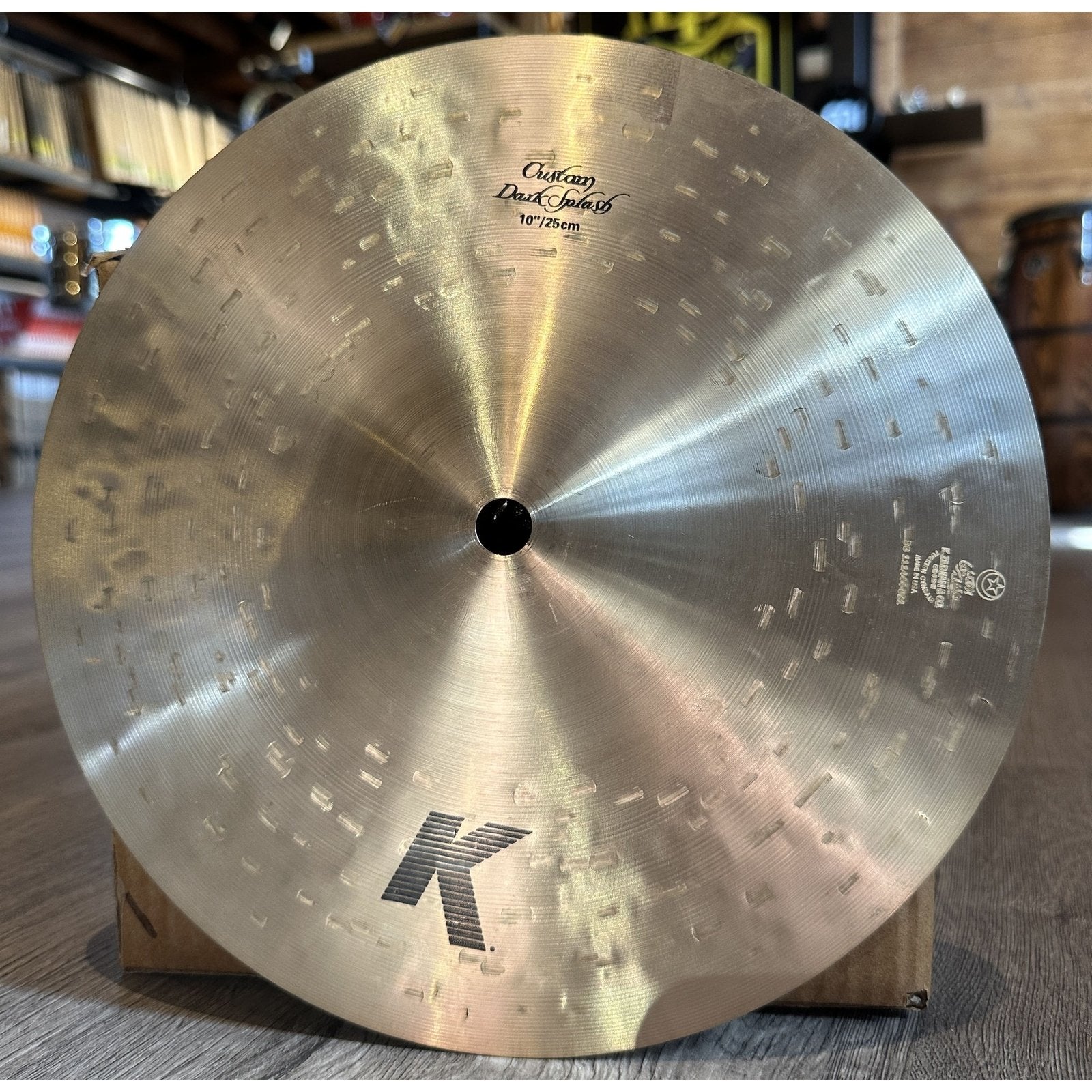 Used Zildjian K Custom Dark Splash Cymbal 10"