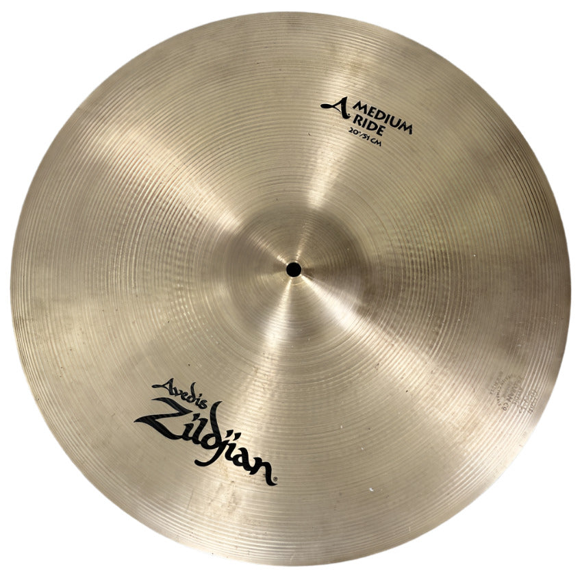 Used Zildjian A Medium Ride Cymbal 20" - Good - Drum Center Of Portsmouth