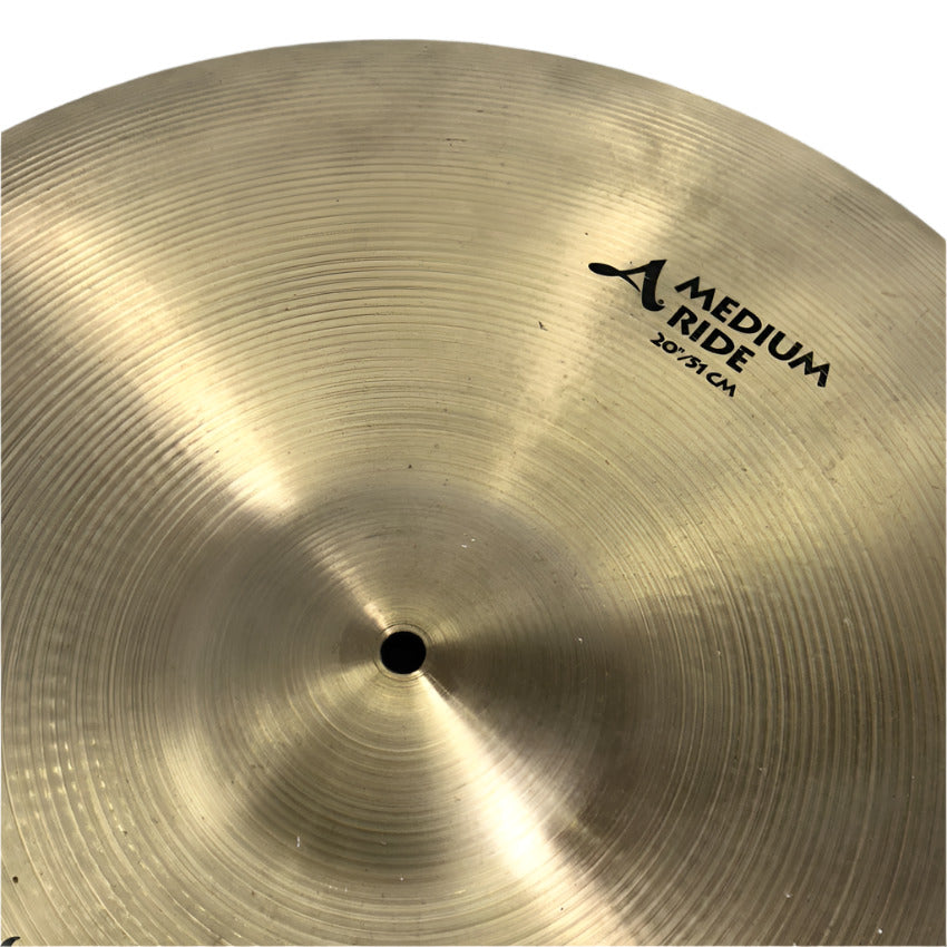 Used Zildjian A Medium Ride Cymbal 20" - Good - Drum Center Of Portsmouth