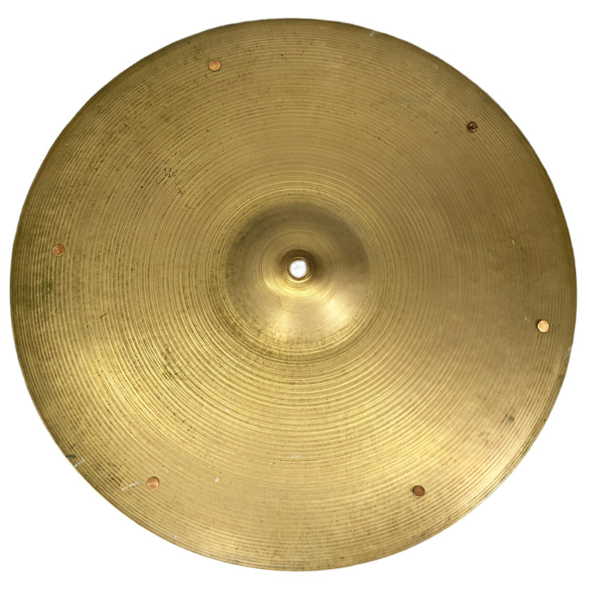 Used Vintage Zildjian Ride Cymbal 19" w/Rivets 1848 grams - Good - Drum Center Of Portsmouth