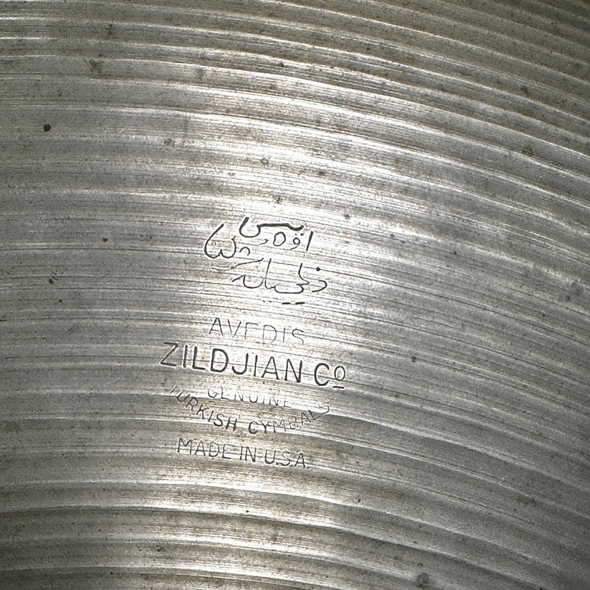 Used Vintage Zildjian Ride Cymbal 19" w/Rivets 1848 grams - Good - Drum Center Of Portsmouth