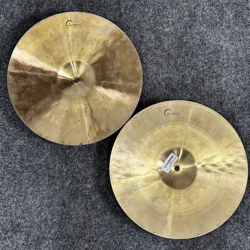Used Dream Bliss Hi Hat Cymbals 14" 795/980 grams - Good - Drum Center Of Portsmouth