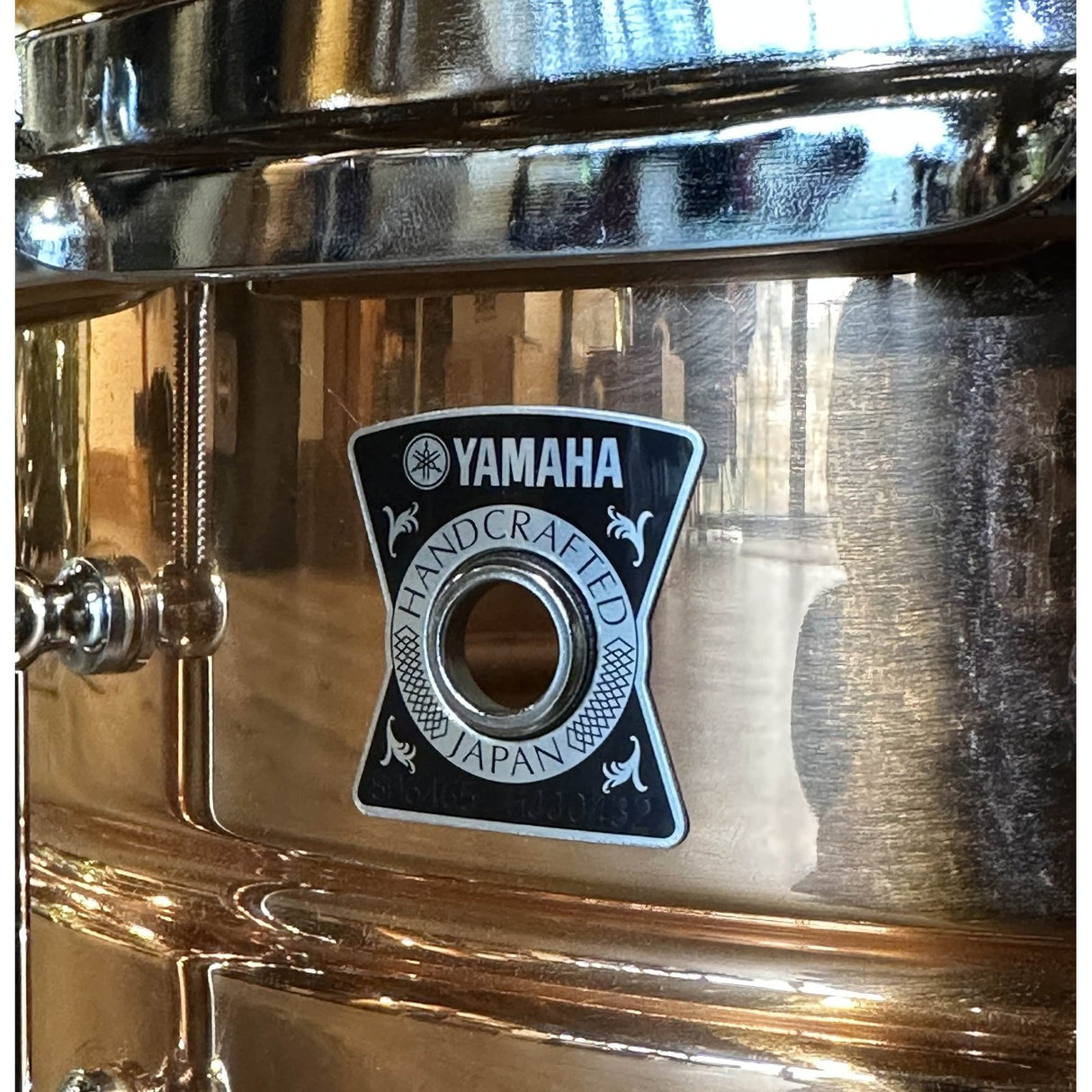 Used Yamaha Copper Snare Drum 14x6.5