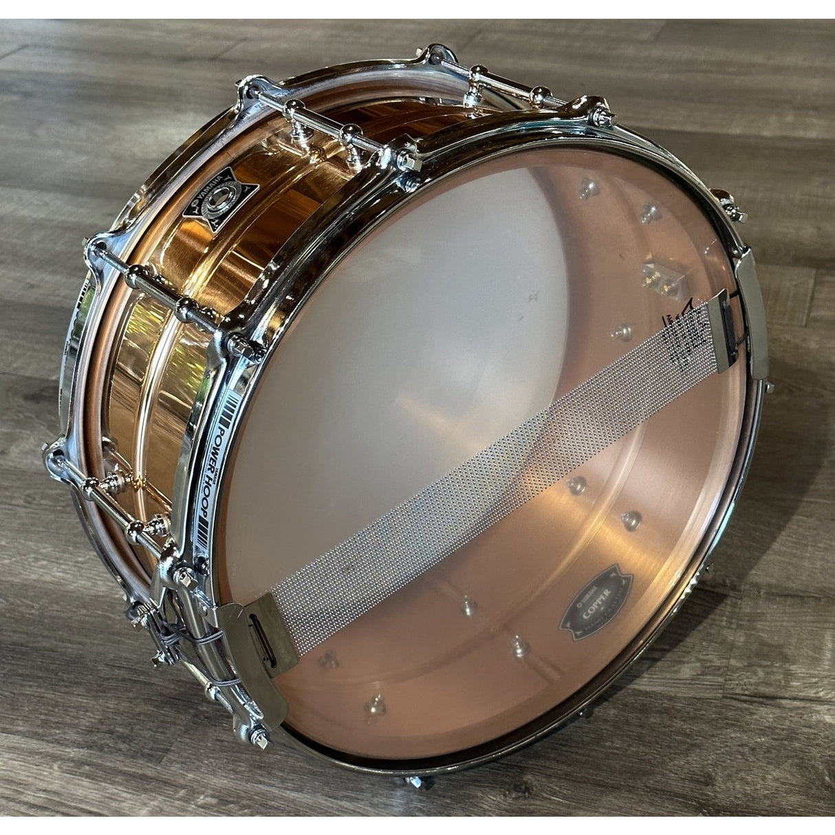 Used Yamaha Copper Snare Drum 14x6.5