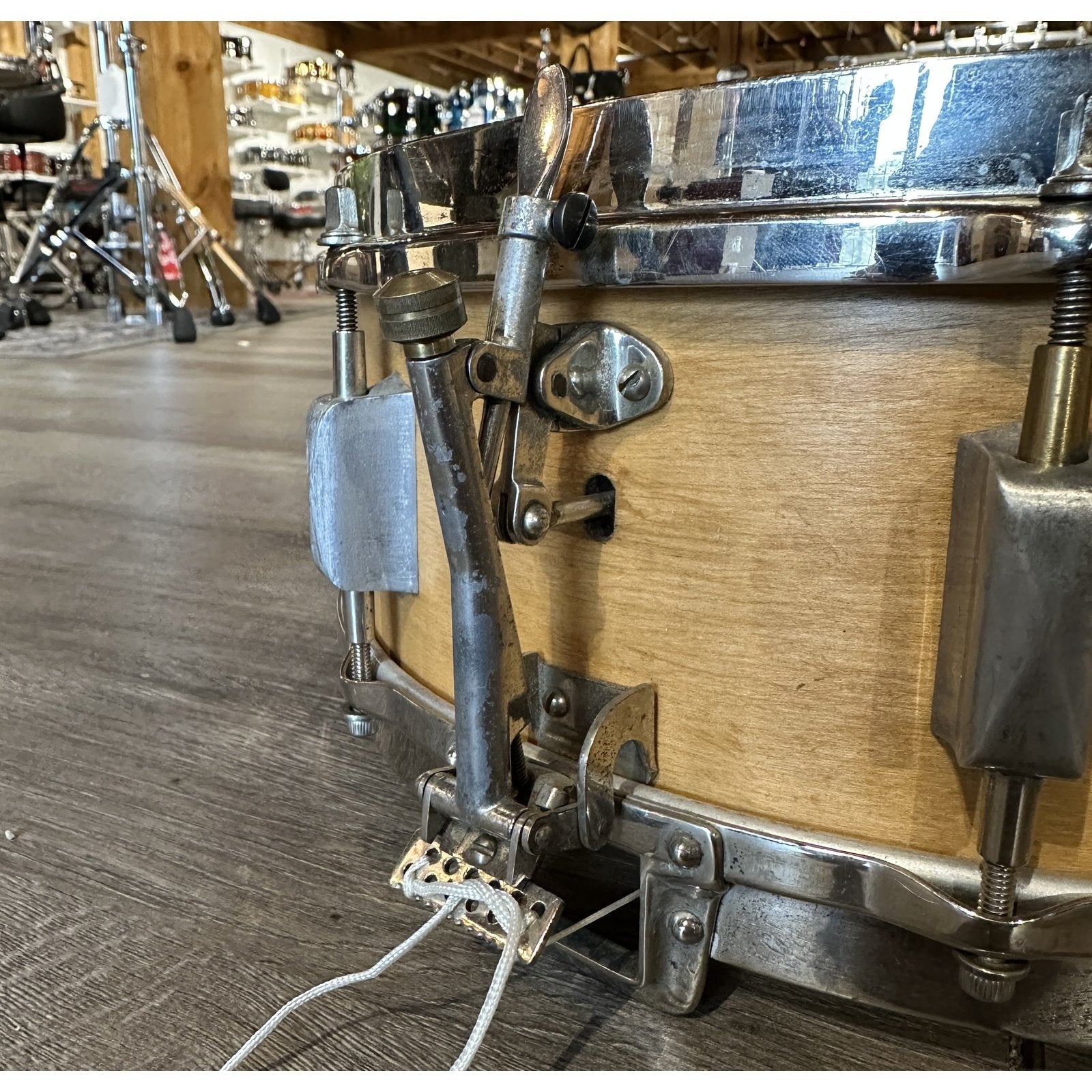 Used Vintage Leedy Broadway Parallel Snare Drum 14x4.5