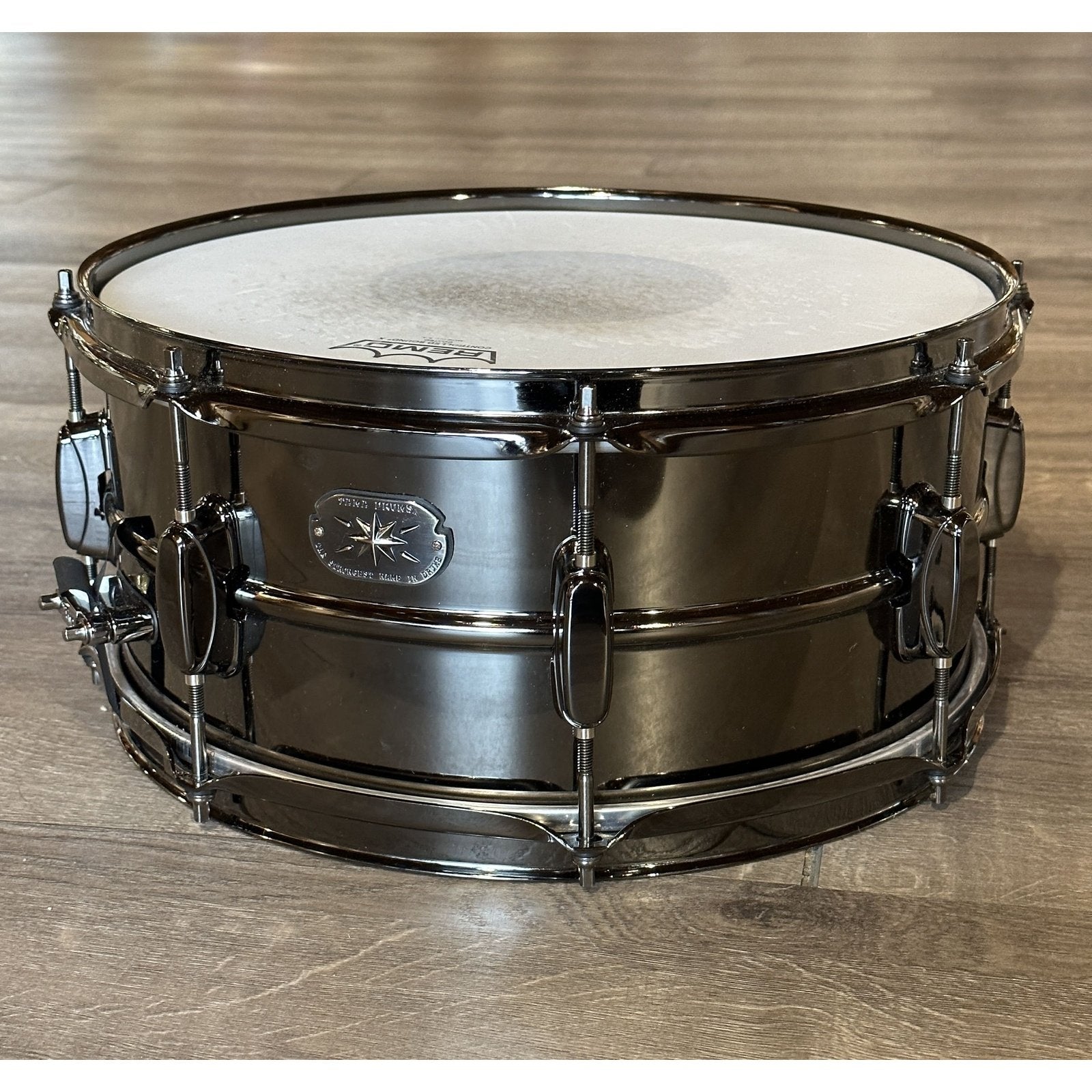 Used Tama Metalworks Steel Snare Drum 14x6.5 Brushed Nickel