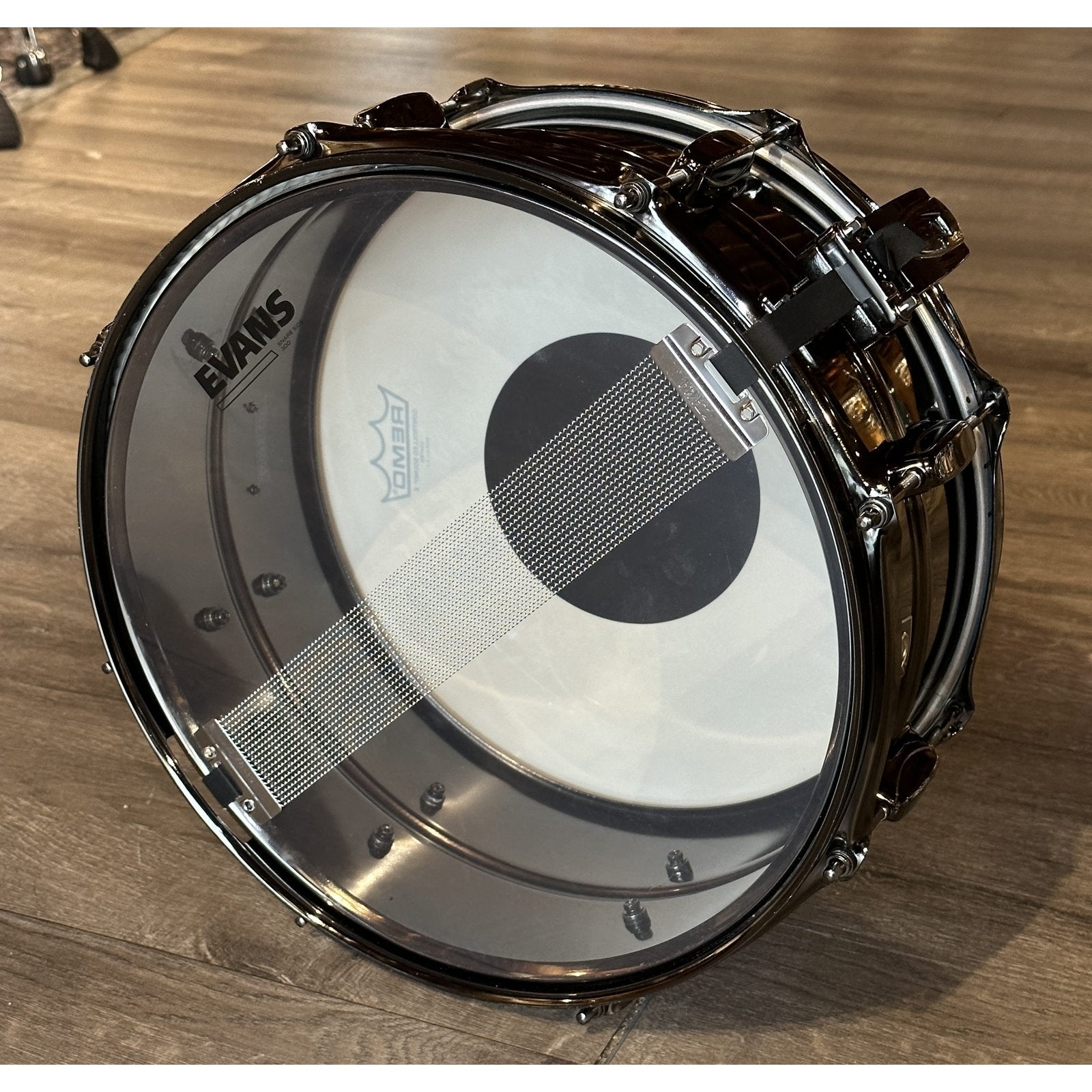 Used Tama Metalworks Steel Snare Drum 14x6.5 Brushed Nickel