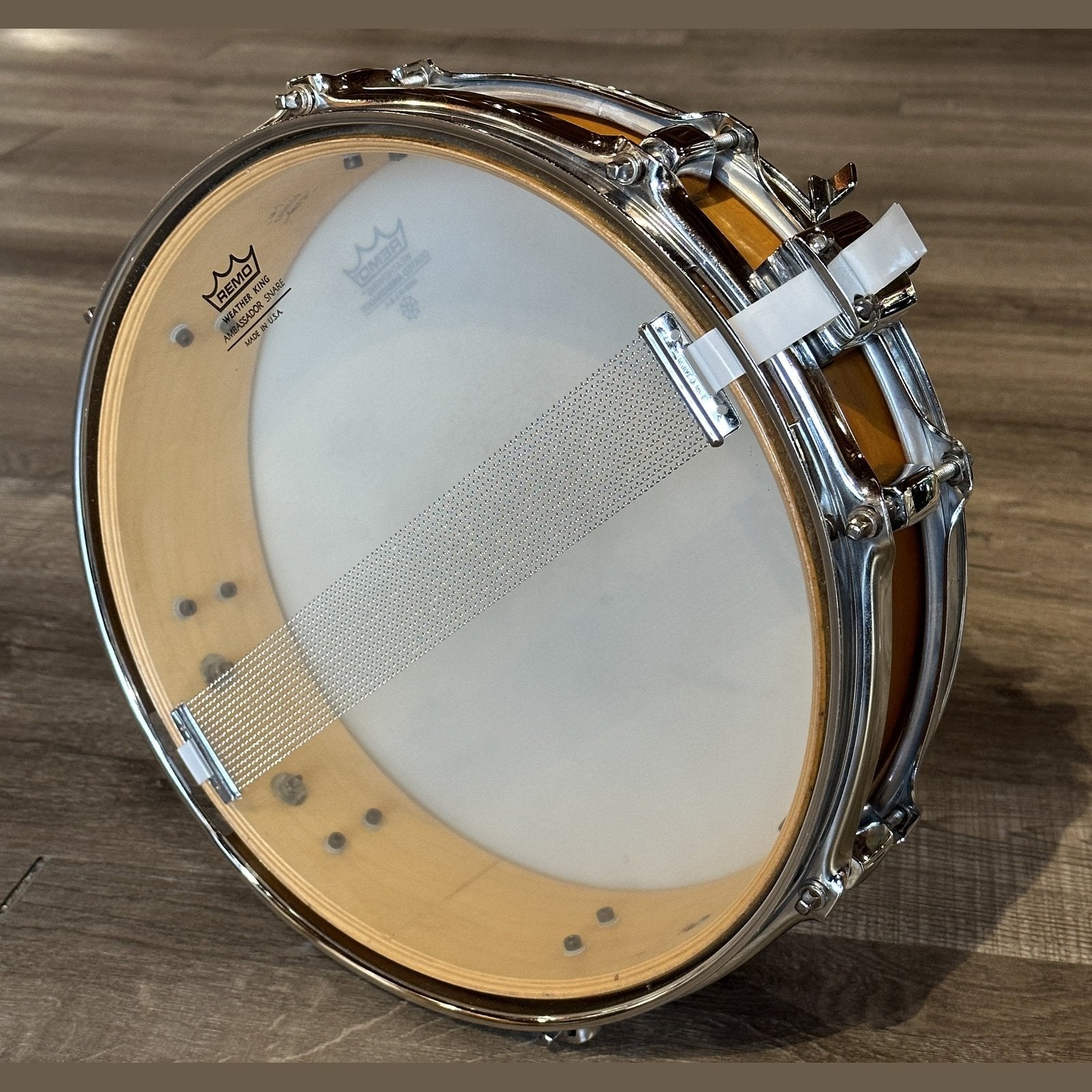 Used RBH Maple Piccolo Snare Drum 13x3.5 Amber