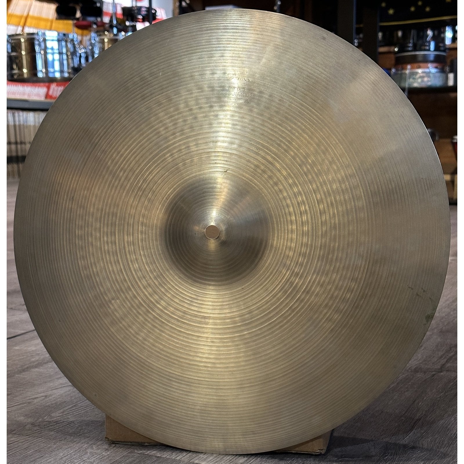 Used Vintage Zildjian A Crash Cymbal 17" 1033 grams