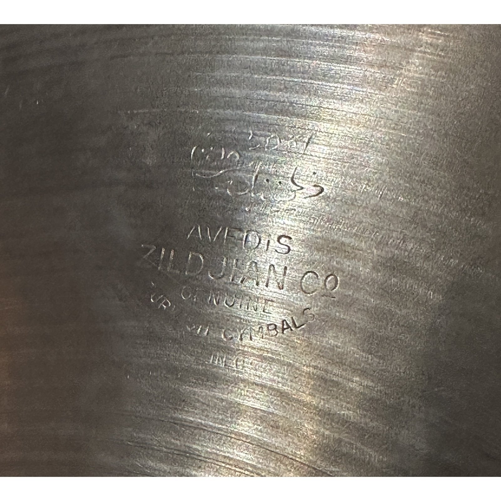 Used Vintage Zildjian A Crash Cymbal 17" 1033 grams