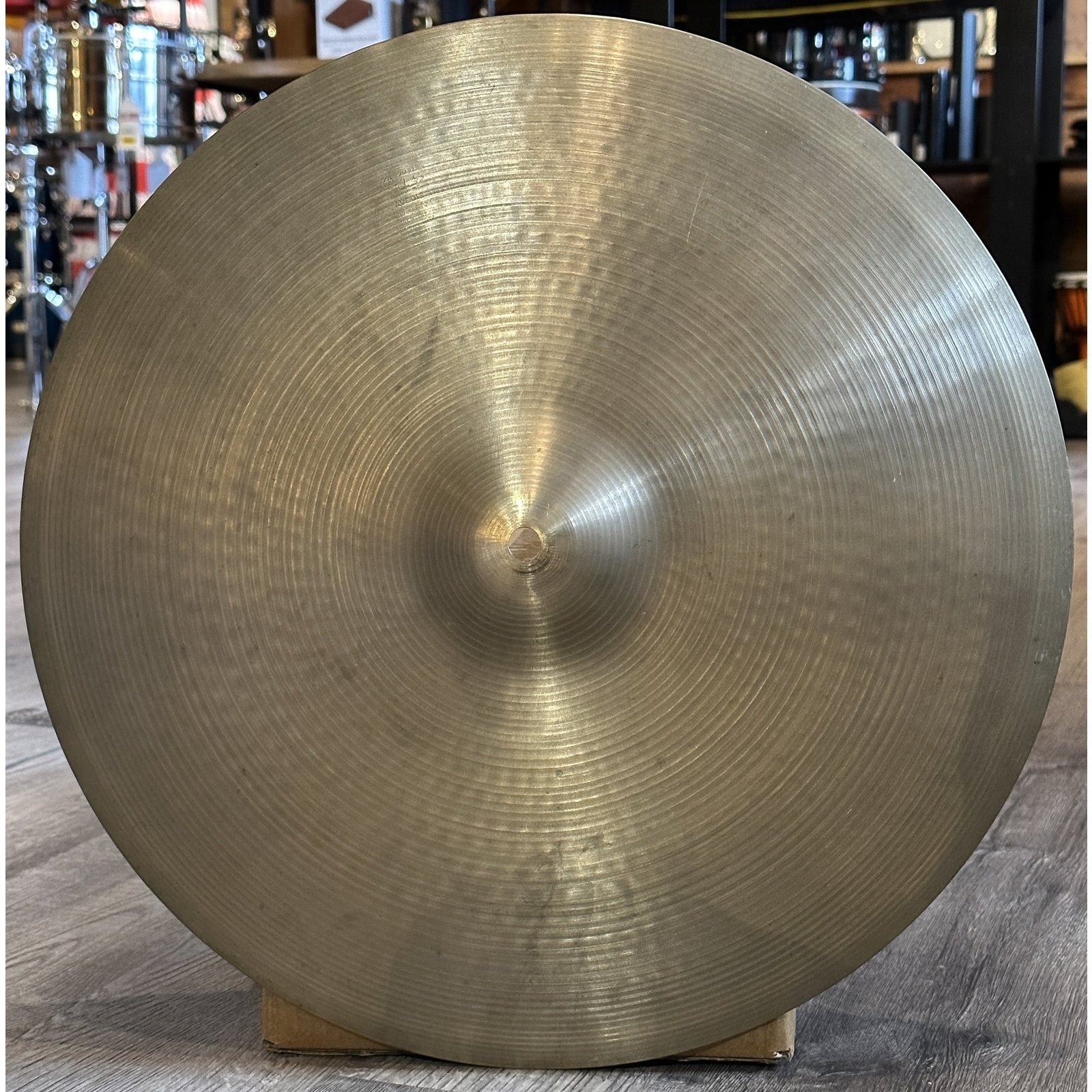 Used Vintage Zildjian A Hollow Logo Crash Cymbal 17" 1194 grams