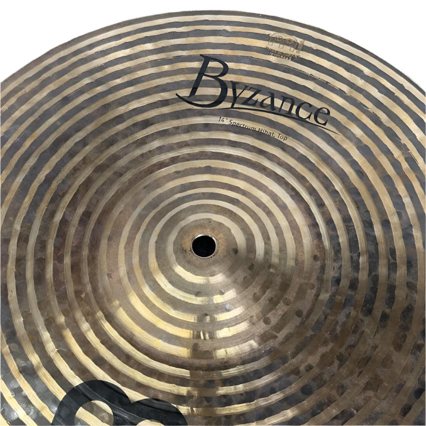 Used Meinl Byzance Spectrum Hi Hat Cymbals 14" - Excellent - Drum Center Of Portsmouth
