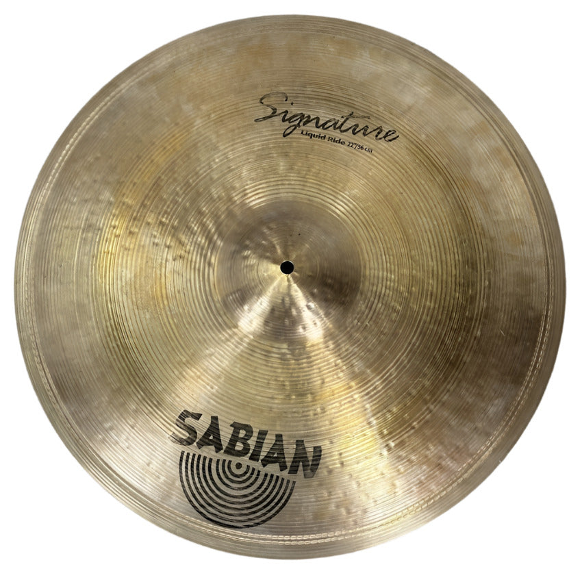 Used Sabian HHX Liquid Ride Cymbal Chester Thompson Signature 22" - Very Good - Drum Center Of Portsmouth