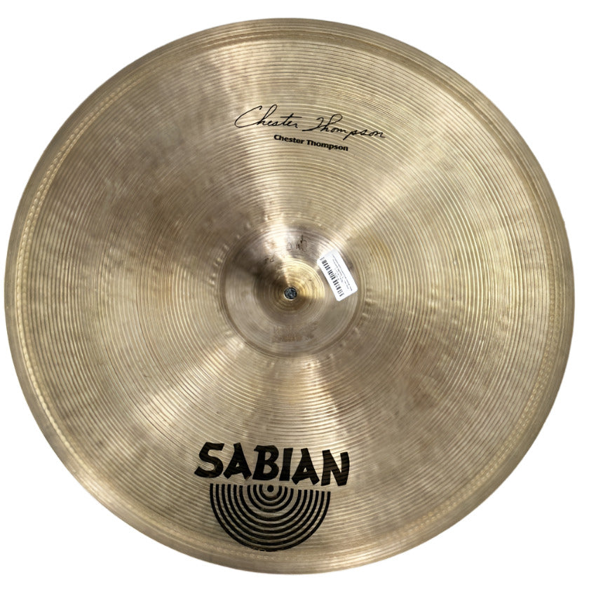 Used Sabian HHX Liquid Ride Cymbal Chester Thompson Signature 22" - Very Good - Drum Center Of Portsmouth