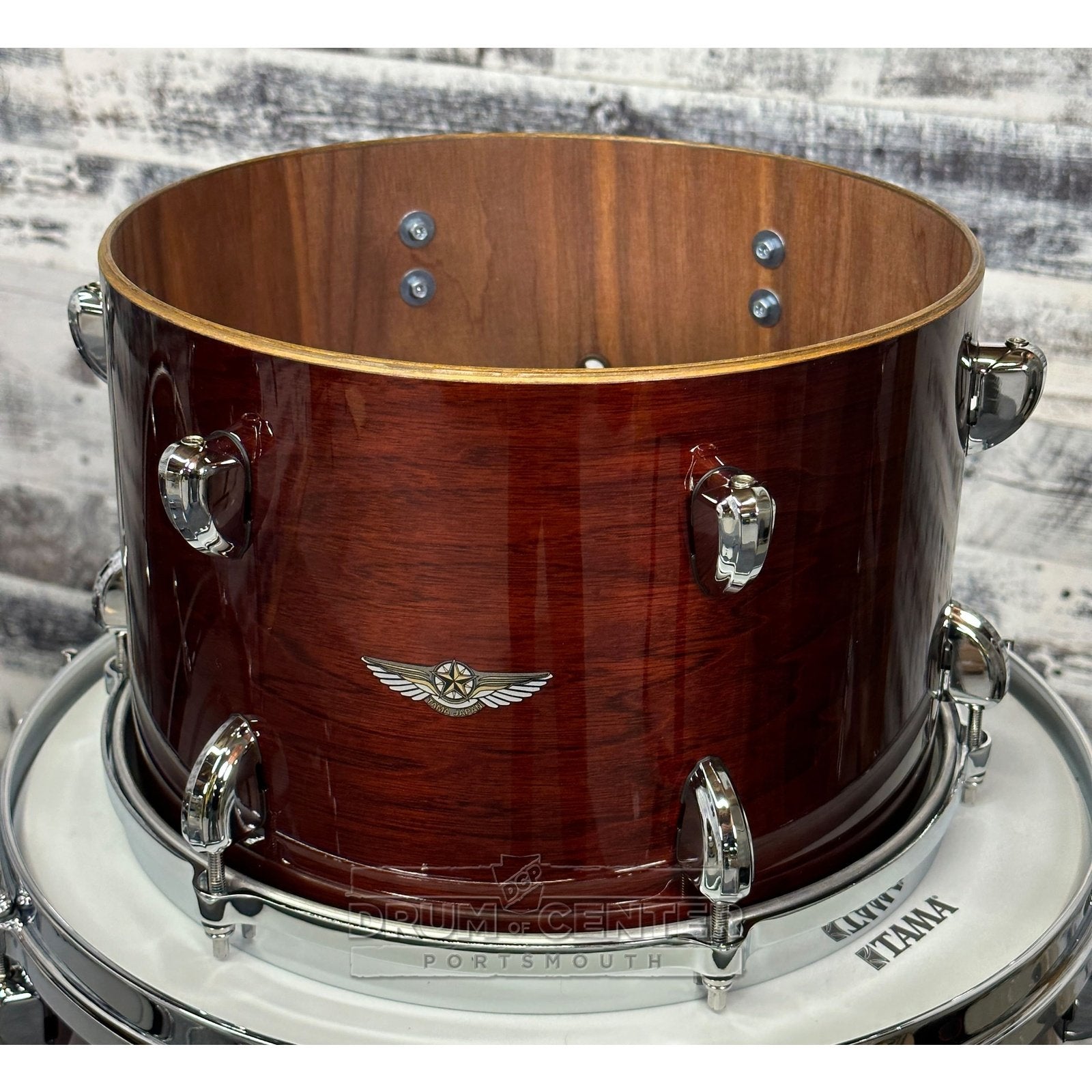 Tama Star Walnut 4pc Fusion Drum Set w/22BD Dark Mocha Walnut