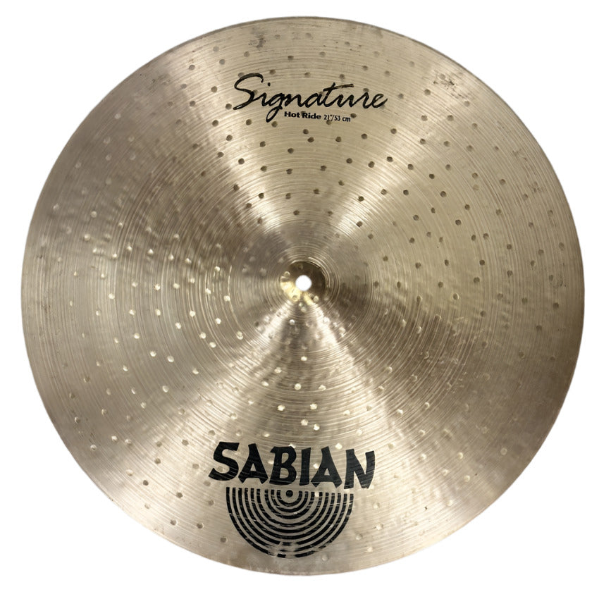 Used Sabian Andre Ceccarelli Hot Ride Cymbal 21" 2590 grams - Very Good - Drum Center Of Portsmouth