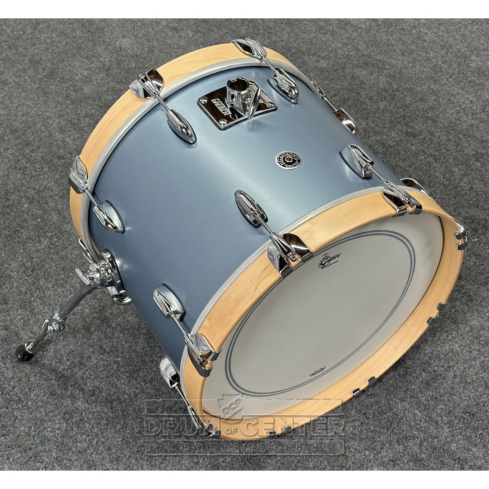 Gretsch Brooklyn 4pc Jazz Drum Set Satin Ice Blue Metallic