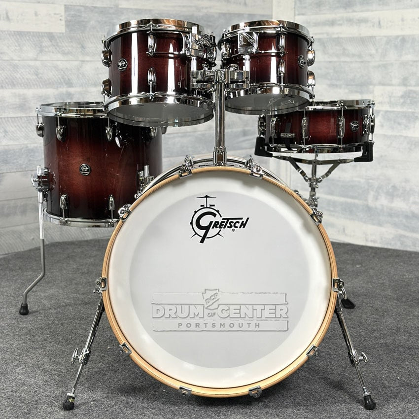 Gretsch Renown Euro 5pc Drum Set Cherry Burst - Drum Center Of Portsmouth
