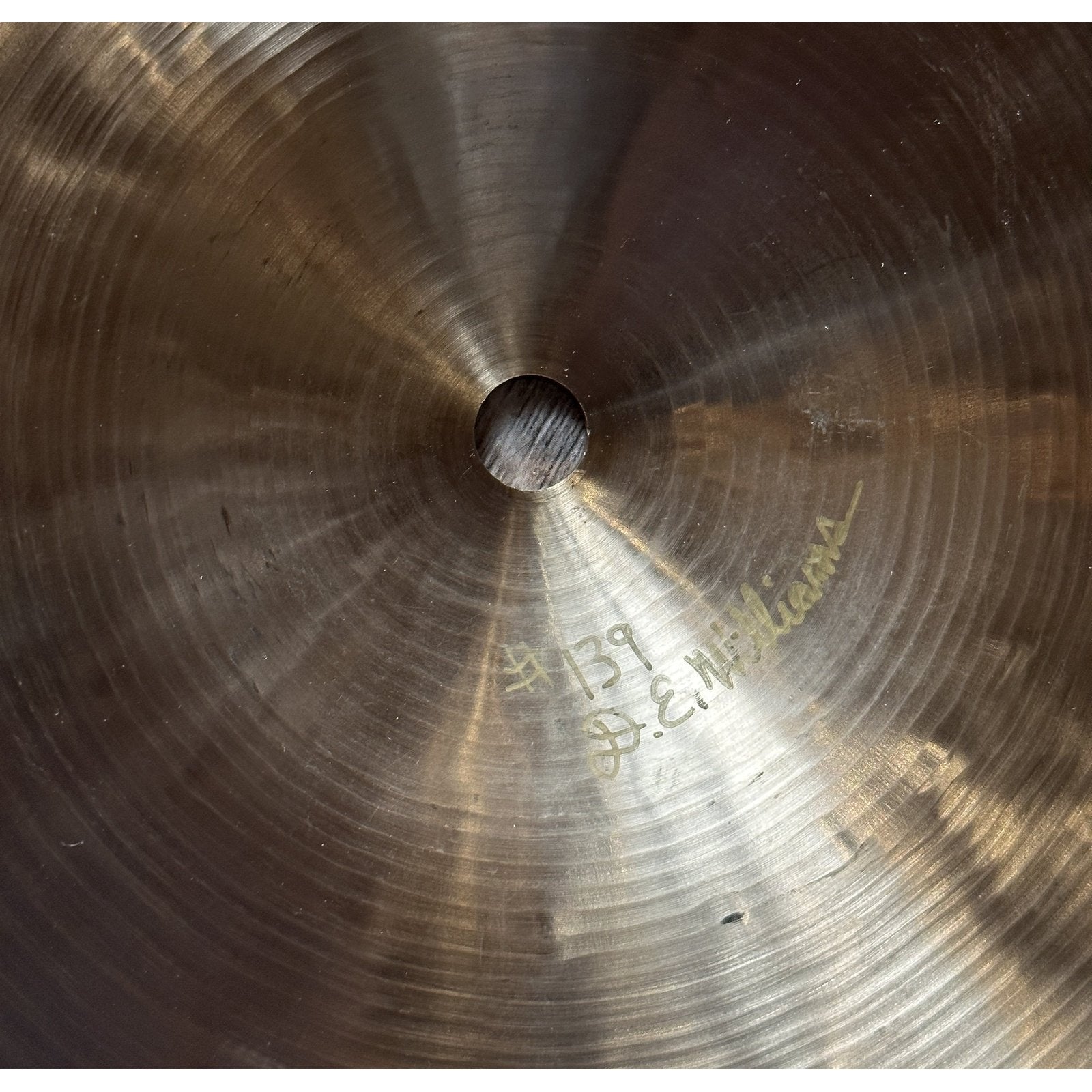 Used Sabian Artisan Vault Tour Hi Hat Cymbals 14"