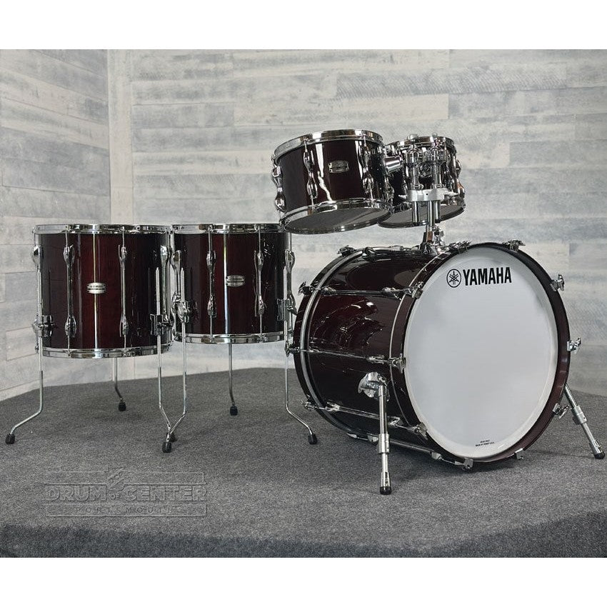 Yamaha Recording Custom 5pc Rock Drum Set Classic Walnut Finish - Drum Center Of Portsmouth