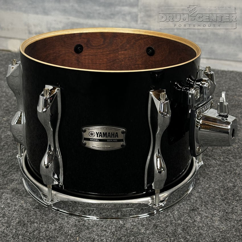 Yamaha Recording Custom 5pc Rock Drum Set Solid Black - Drum Center Of Portsmouth