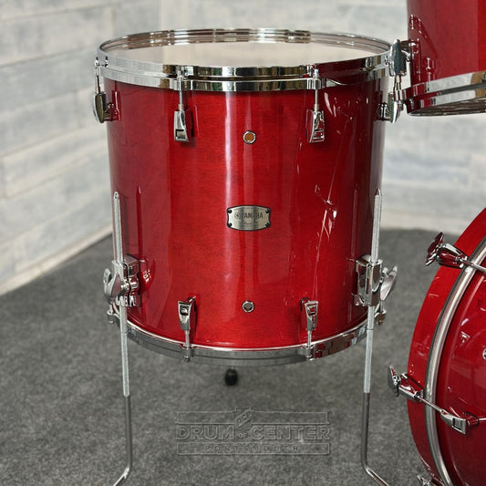 Yamaha Absolute Hybrid Maple 4pc Drum Set Red Autumn - Drum Center Of Portsmouth