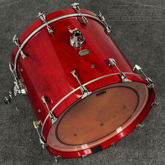 Yamaha Absolute Hybrid Maple 4pc Drum Set Red Autumn - Drum Center Of Portsmouth
