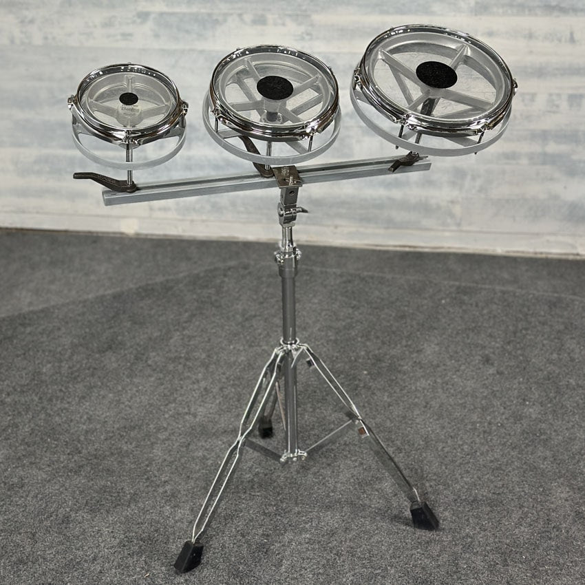 Used Remo Roto Tom Set w/Stand - Very Good - Drum Center Of Portsmouth