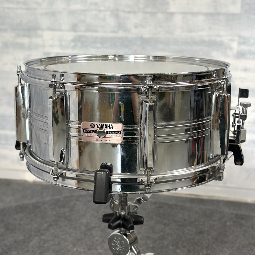 Used Yamaha SD765MA Steel Snare Drum 14x6.5 - Good - Drum Center Of Portsmouth