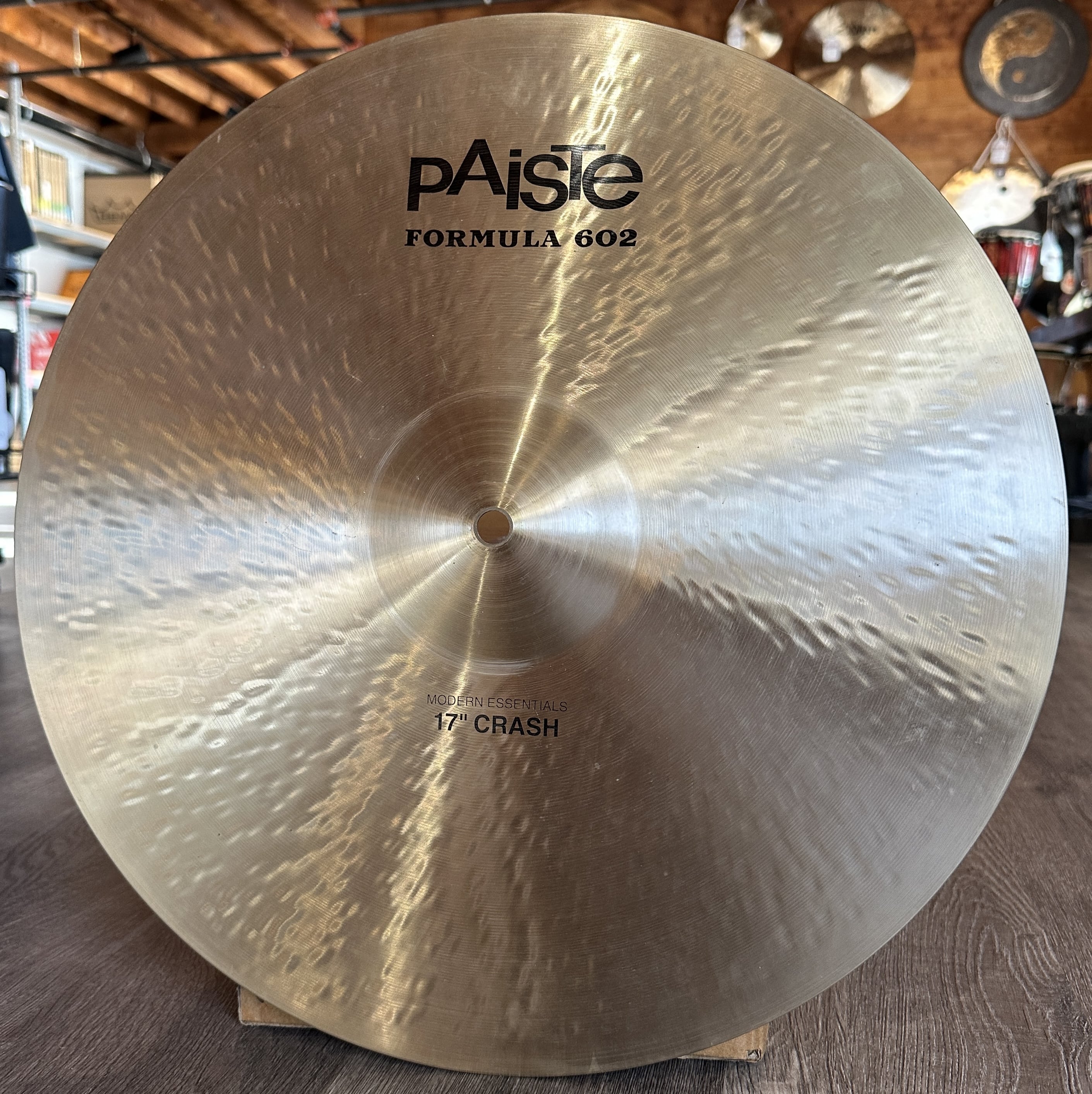 Used Paiste Formula 602 Modern Essentials Crash 17"