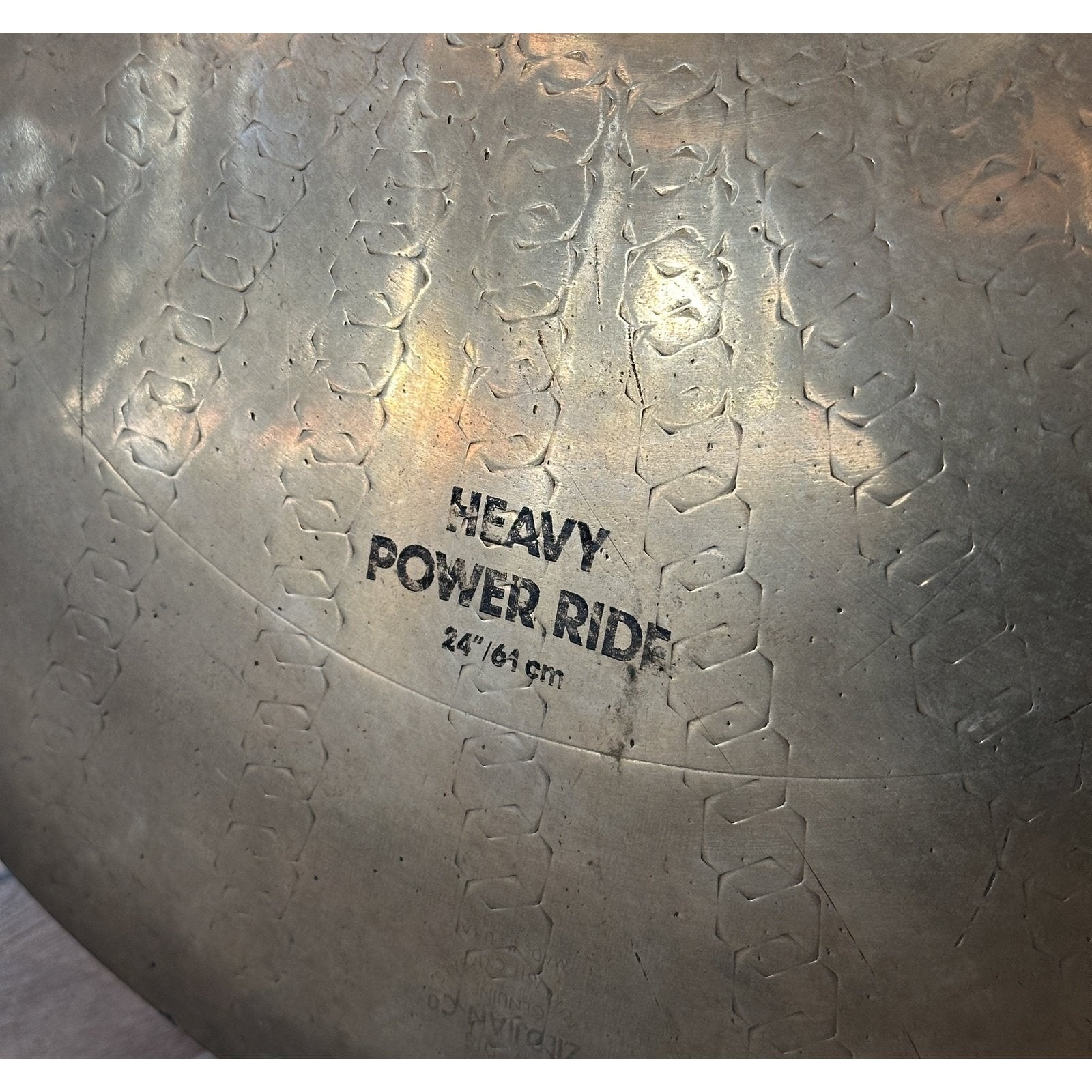 Used Zildjian Z Custom Power Ride Cymbal 24"