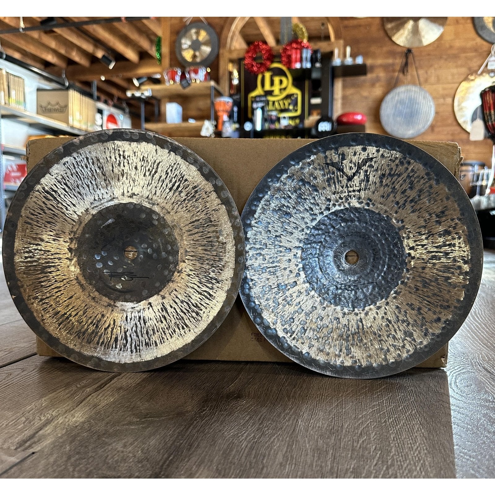 Used Sabian Vault Radia Nano Hi Hat Cymbals 9