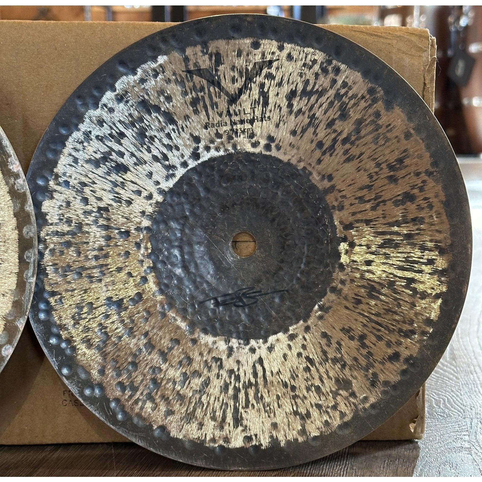 Used Sabian Vault Radia Nano Hi Hat Cymbals 9"