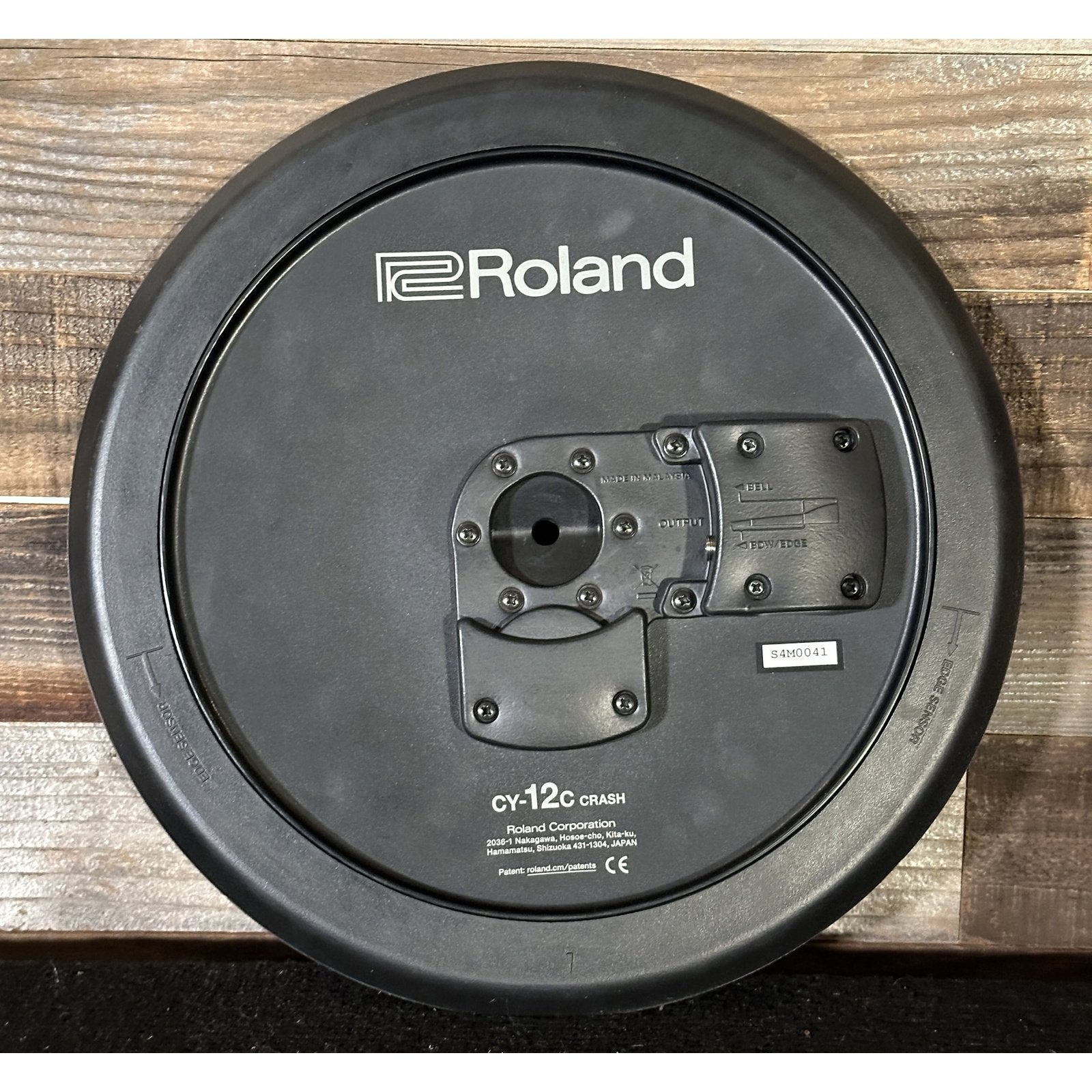 Used Roland CY-12C Electronic Crash Cymbal Pad