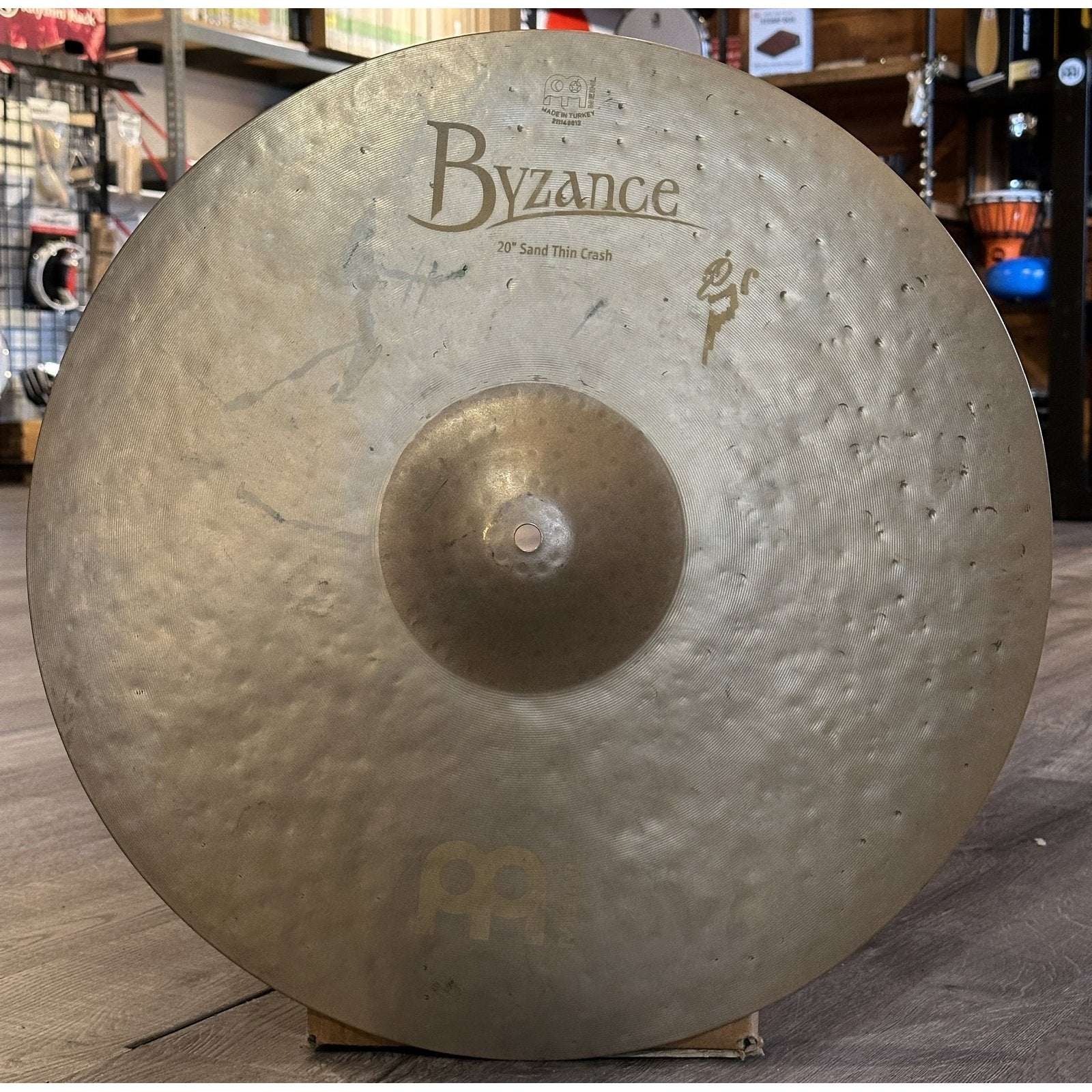 Used Meinl Benny Greb Sand Crash Thin Cymbal 20"