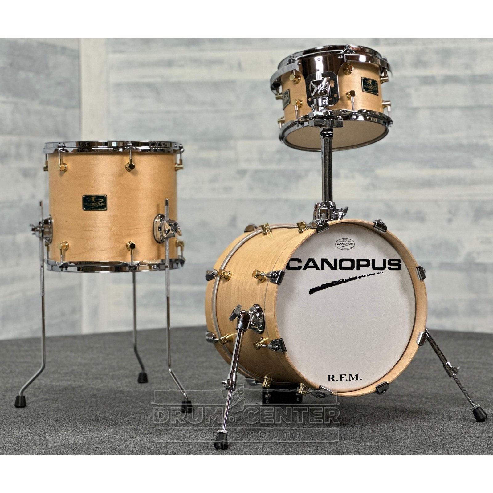 Canopus RFM Maple 3pc Club Kit Drum Set