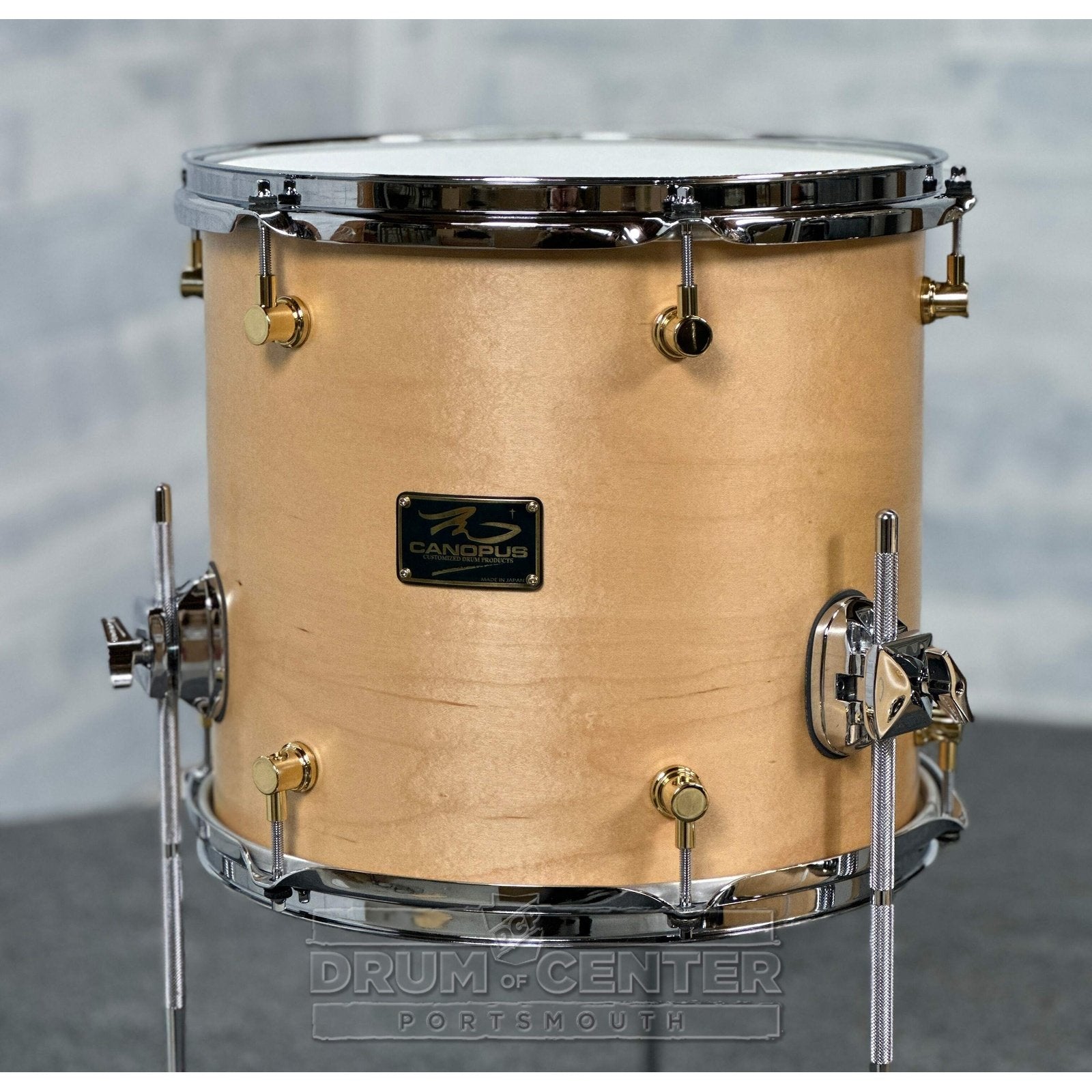 Canopus RFM Maple 3pc Club Kit Drum Set Natural Oil