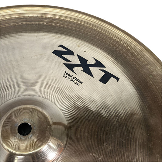 Used Zildjian ZXT China Cymbal 14" - Good - Drum Center Of Portsmouth