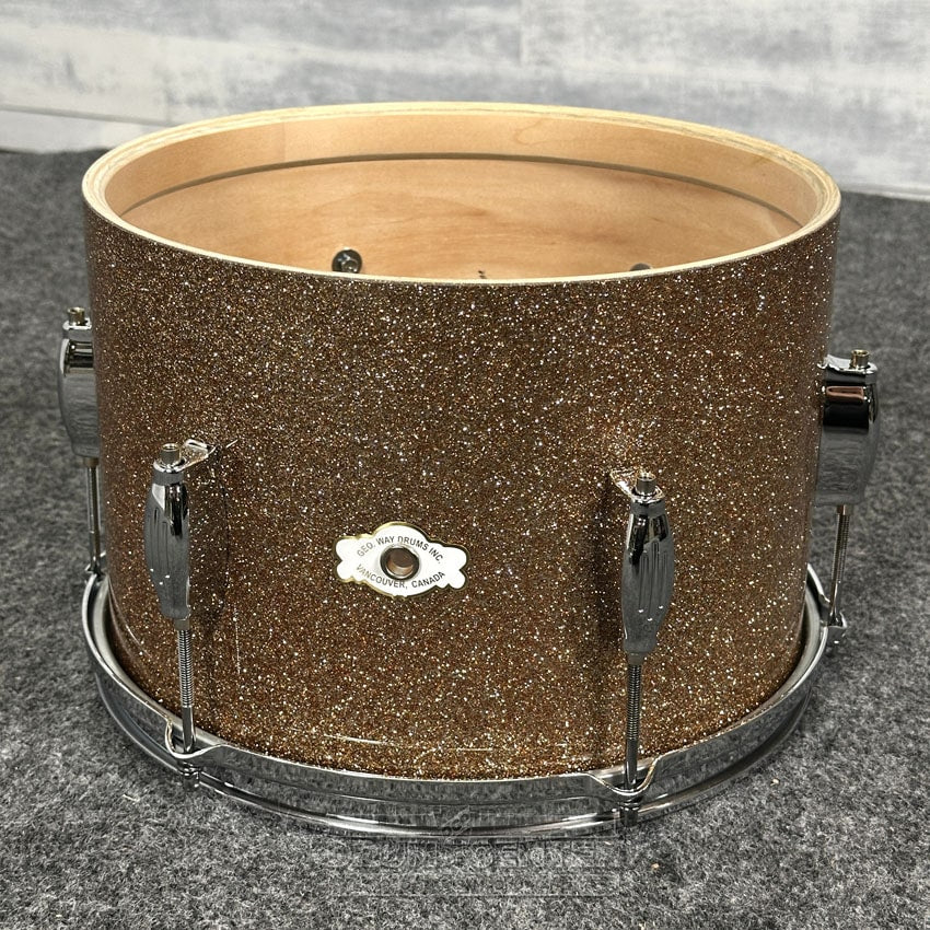 George Way Tuxedo Studio 3pc Drum Set 20/12/14 Champagne Sparkle - Drum Center Of Portsmouth