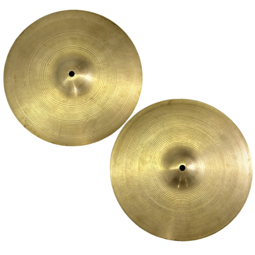 Used UFIP Hi Hat Cymbals 12" 586/622 grams - Very Good - Drum Center Of Portsmouth