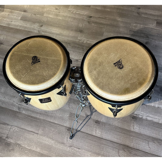 Used LP Aspire Wood Congas w/Stand - Drum Center Of Portsmouth