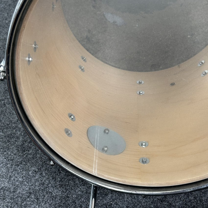 Used Ludwig Vintage Black Oyster 14x14 Floor Tom - Good - Drum Center Of Portsmouth