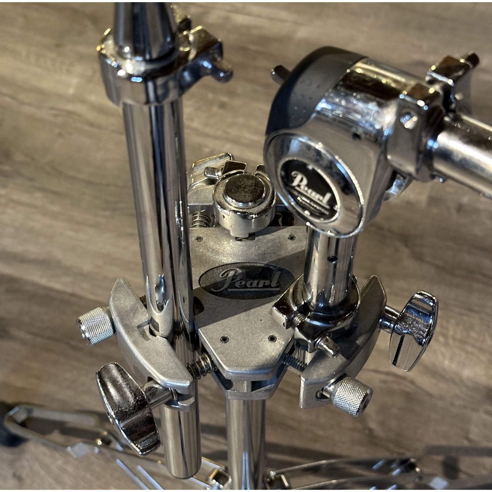 Used Pearl Combination Tom/Cymbal Stand w/Standard Gyro-Lock Tom Holder - Drum Center Of Portsmouth