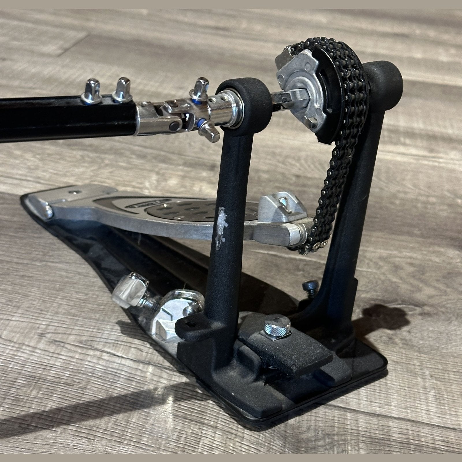 double pedal jesus metal Used Pearl Double Bass Drum Pedal Double Chain Drive