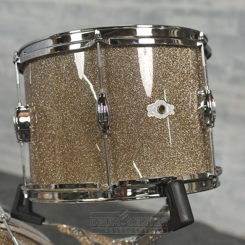 George Way Tuxedo Studio 3pc Drum Set 22/13/16 Champagne Sparkle - Scratch - Drum Center Of Portsmouth